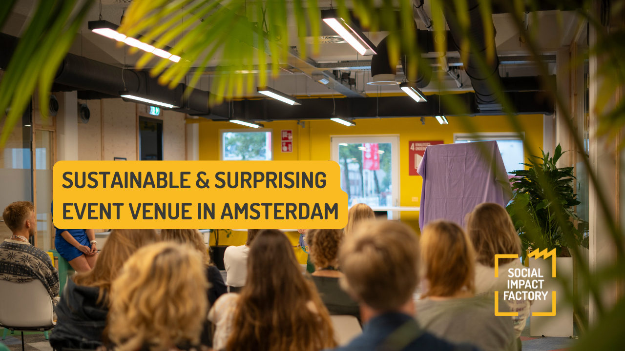 Sustainable event venue Amsterdam