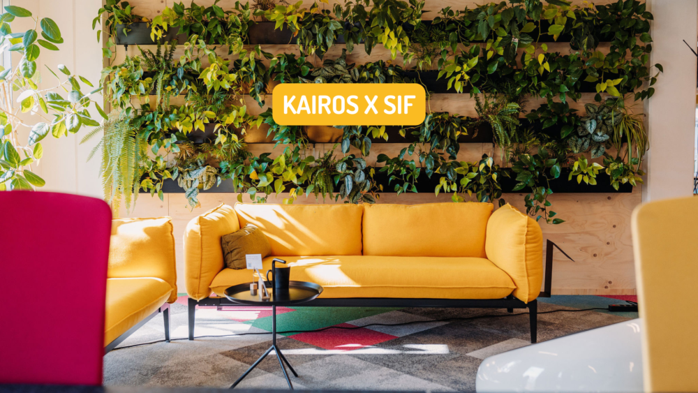 A circular sofa by Kairos that lasts a lifetime